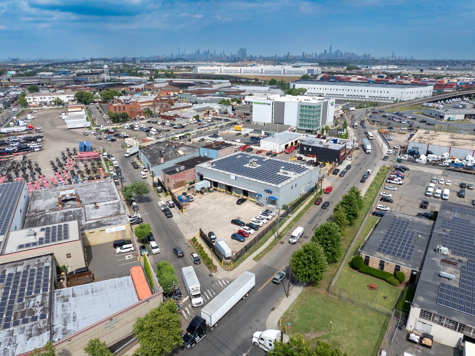 Aerial view of the Innovative Resin Systems facility