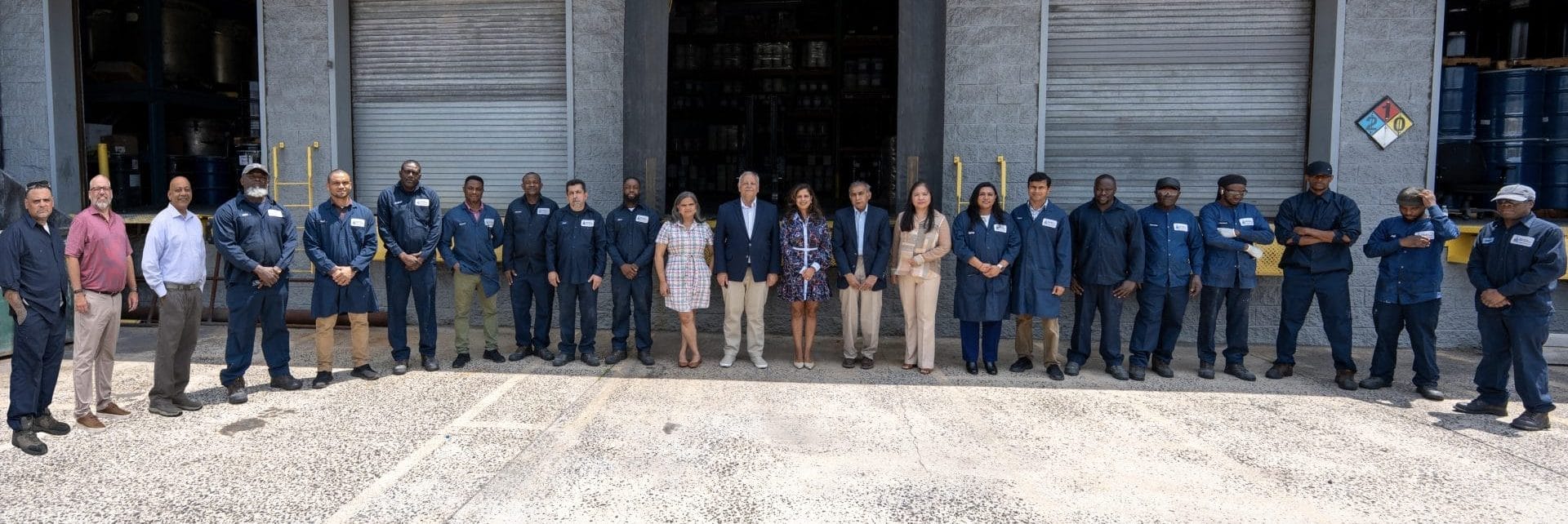 Innovative Resin Systems team group photo outside the facility